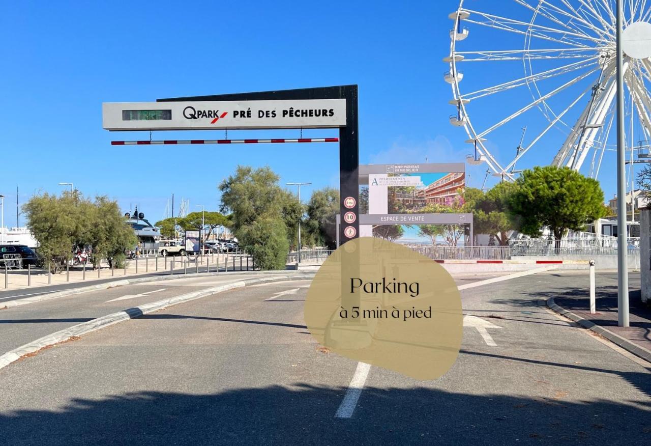 Vieil Antibes, Plage De Sable, Avec Parking מראה חיצוני תמונה
